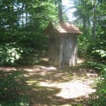 königliches Toilettenhäuschen