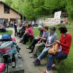 Brotzeit an Weilheimer Skihütte